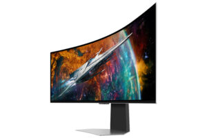 Samsung G95SC computerskærm 124,5 cm (49") 5120 x 1440 pixel Dual QHD OLED Sølv - Billede 4