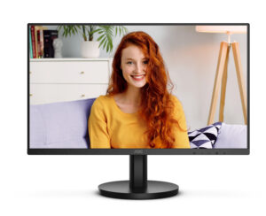 AOC Basic-line 24B3HMA2 - LED-skærm - 24"" - 1920 x 1080 Full HD (1080p) @ 100 Hz - VA - 250 cd/m² - 4000:1 - 1 ms - HDMI, VGA - højtalere - sort - Billede 2