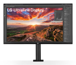 LG UltraFine Ergo 32UN880K-B - LED-skærm - 32"" (31.5"" til at se) - 3840 x 2160 4K UHD (2160p) @ 60 Hz - IPS - 350 cd/m² - 1000:1 - HDR10 - 5 ms - 2xHDMI, DisplayPort, USB-C - højtalere - Billede 2