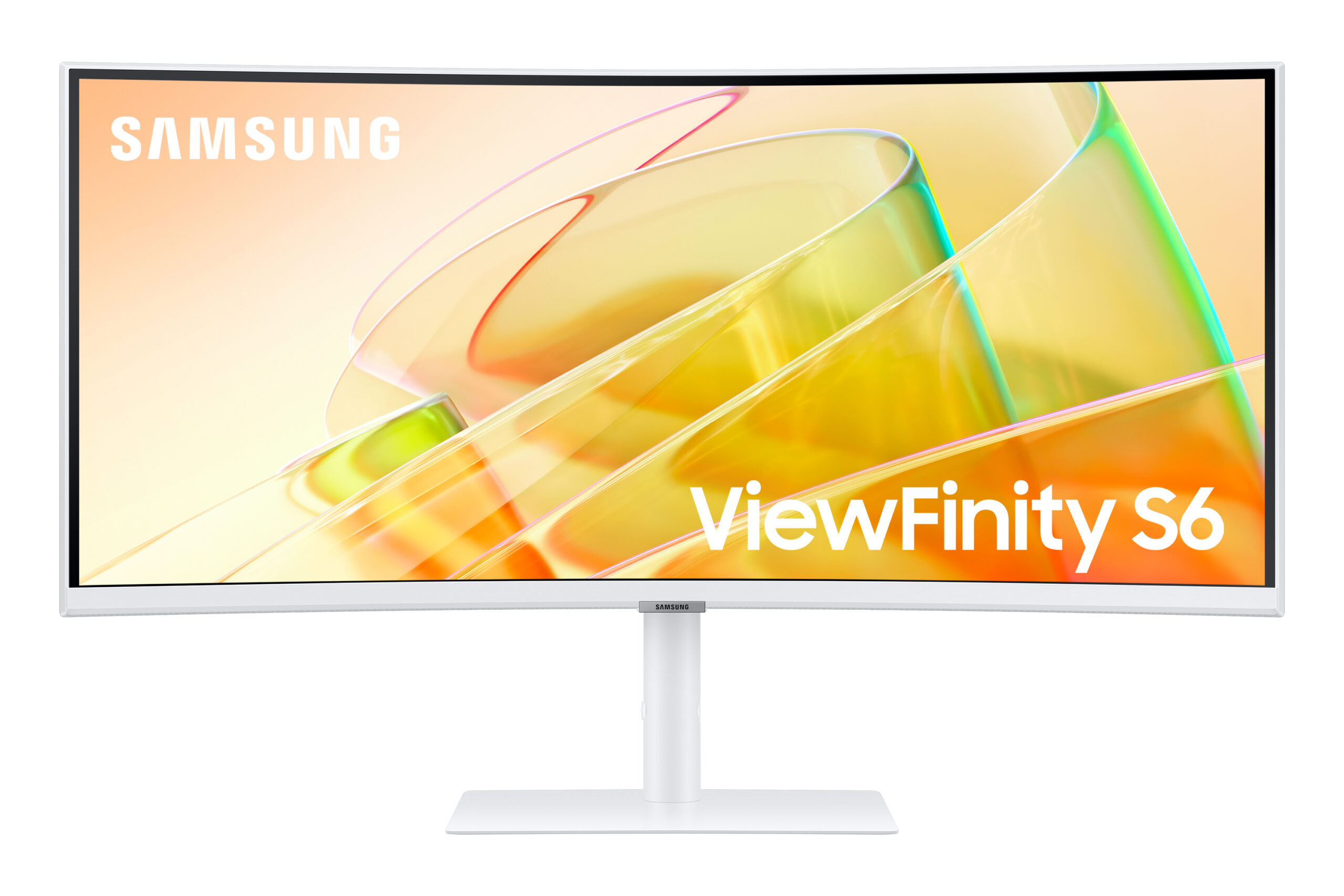 Samsung ViewFinity S6 S34C650TAU - S65TC Series - LED-skærm - kurvet - 34"" - 3440 x 1440 UWQHD @ 100 Hz - VA - 350 cd/m² - 3000:1 - HDR10 - 5 ms - 2x Thunderbolt 4, HDMI, DisplayPort - højtalere - varm hvid