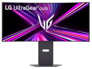 LG UltraGear 34GX900A-B - OLED-monitor - gaming - kurvet - 34"" (33.9"" til at se) - 3440 x 1440 UWQHD @ 240 Hz - 275 cd/m² - 1500000:1 - DisplayHDR 400 True Black - 0.03 ms - 2xHDMI, DisplayPort, USB-C - højtalere