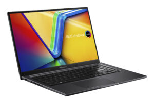 ASUS VivoBook 15 OLED D1505YA-MA347W - 180° hængselsdesign - AMD Ryzen 7 - 7730U / op til 4.5 GHz - Win 11 Home - Radeon Graphics - 16 GB RAM - 1 TB SSD NVMe - 15.6"" OLED 2880 x 1620 (3K) - Wi-Fi 6E, Bluetooth - sort (tastatur), indiesort (bund), indiesort (LCD-dække), indie-sort (top) - Billede 4