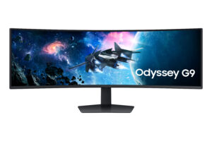Samsung Odyssey G9 S49CG950EU - G95C Series - LED-skærm - gaming - kurvet - 49"" - 5120 x 1440 Dual Quad HD @ 240 Hz - VA - 450 cd/m² - 2500:1 - DisplayHDR 1000 - 1 ms - 2xHDMI, DisplayPort - sort - Billede 2