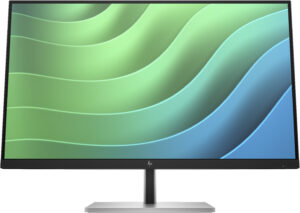 HP E27 G5 - E-Series - LED-skærm - 27"" - 1920 x 1080 Full HD (1080p) @ 75 Hz - IPS - 300 cd/m² - 1000:1 - 5 ms - HDMI, DisplayPort, USB - sort, sort og sølv (stander)