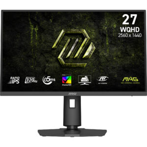 MSI MAG 274QPF X32 - LED-skærm - gaming - 27"" - 2560 x 1440 WQHD @ 320 Hz - Fast IPS - 400 cd/m² - 1000:1 - DisplayHDR 400 - 0.5 ms - 2xHDMI, DisplayPort