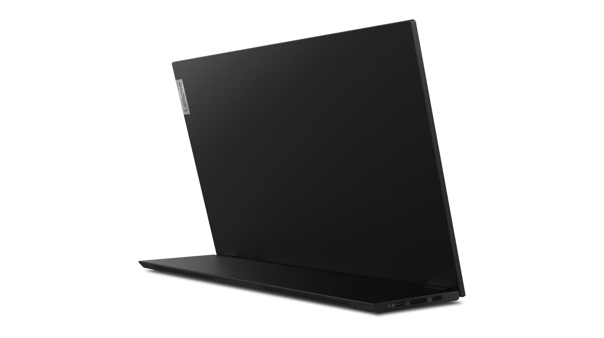 Lenovo ThinkVision M15 - LED-skærm - 15.6"" - bærbar - 1920 x 1080 Full HD (1080p) @ 60 Hz - IPS - 250 cd/m² - 1000:1 - 6 ms - 2xUSB-C - ravnsort - Billede 2