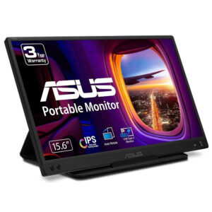 ASUS ZenScreen MB166C - LED-skærm - 16"" (15.6"" til at se) - bærbar - 1920 x 1080 Full HD (1080p) @ 60 Hz - IPS - 250 cd/m² - 800:1 - 5 ms - USB-C