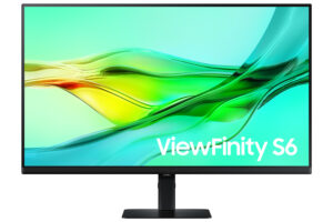 Samsung ViewFinity S6 S32D600UAU - S60UD Series - LED-skærm - USB - 32"" - 2560 x 1440 QHD @ 100 Hz - IPS - 350 cd/m² - 1000:1 - HDR10 - 5 ms - HDMI, DisplayPort, USB-C - sort