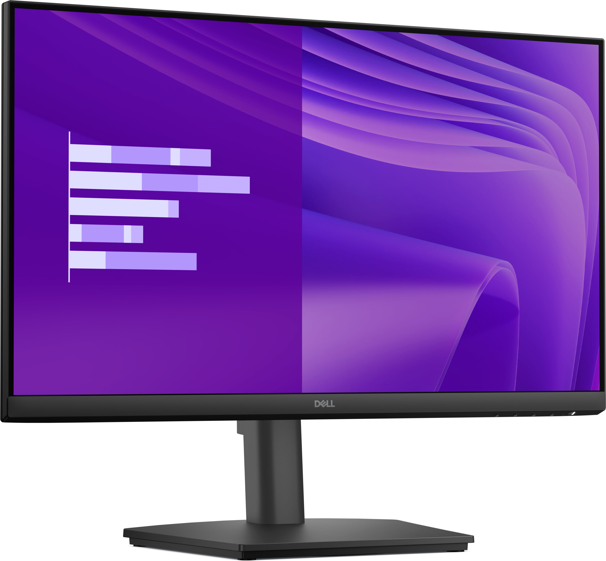 Dell Pro E2425HSM - LED-skærm - 24"" (23.8"" til at se) - 1920 x 1080 Full HD (1080p) @ 100 Hz - IPS - 250 cd/m² - 1000:1 - 5 ms - HDMI, VGA, DisplayPort - højtalere - med 3 years Basic Hardware Service with Advanced Exchange - Billede 2
