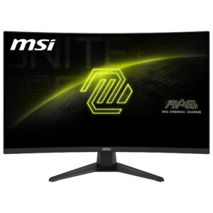 MSI MAG 321CQF E18. Skærm diagonal: 80 cm (31.5""), Skærmopløsning: 2560 x 1440 pixel, HD-type: Wide Quad HD, Responstid: 0,5 ms, Naturligt aspektforhold: 16:9, Synsvinkel, horisontal: 178°, Synsvinkel, vertikal: 178°. VESA montering. Produktfarve: Sort