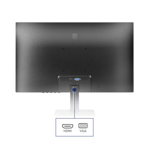 Philips 27E2N1100L - 1000 Series - LED-skærm - 27"" - 1920 x 1080 Full HD (1080p) @ 100 Hz - VA - 4000:1 - 1 ms - HDMI, VGA - sort med tekstur - Billede 4