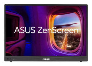ASUS ZenScreen MB16FC - LED-skærm - 16"" - bærbar - 1920 x 1200 WUXGA @ 75 Hz - IPS - 300 cd/m² - 1000:1 - 5 ms - Mini HDMI, 2xUSB-C - sort - Billede 3