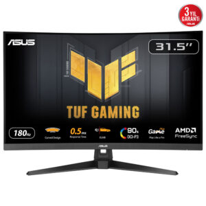 ASUS TUF Gaming VG32WQ3B - LED-skærm - gaming - 32"" (31.5"" til at se) - 2560 x 1440 QHD @ 180 Hz - Fast VA - 300 cd/m² - 3500:1 - HDR10 - 0.5 ms - 2xHDMI, DisplayPort - højtalere - sort - Billede 2