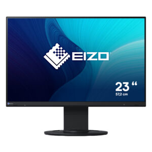 EIZO FlexScan EV2360-BK - LED-skærm - 22.5"" (23"" til at se) - 1920 x 1200 - IPS - 1000:1 - 5 ms - DVI-D, VGA, DisplayPort - højtalere - sort