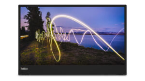 Lenovo ThinkVision M15 - LED-skærm - 15.6"" - bærbar - 1920 x 1080 Full HD (1080p) @ 60 Hz - IPS - 250 cd/m² - 1000:1 - 6 ms - 2xUSB-C - ravnsort