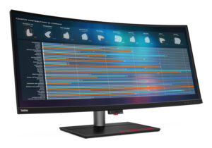 Lenovo ThinkVision P40w-20 - LED-skærm - kurvet - 40"" (39.7"" til at se) - 5120 x 2160 WUHD @ 75 Hz - IPS - 300 cd/m² - 1000:1 - 4 ms - 2xThunderbolt 4, DisplayPort, HDMI - ravnsort - Campus