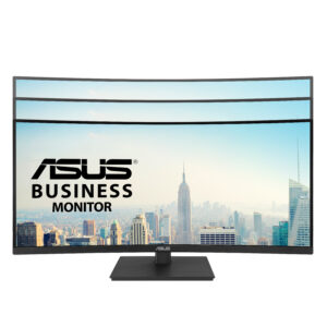 ASUS VA34VCPSR - LED-skærm - kurvet - 34"" - 3440 x 1440 @ 100 Hz - VA - 300 cd/m² - 3000:1 - HDR10 - 4 ms - HDMI, DisplayPort, USB-C - højtalere - sort - Billede 4