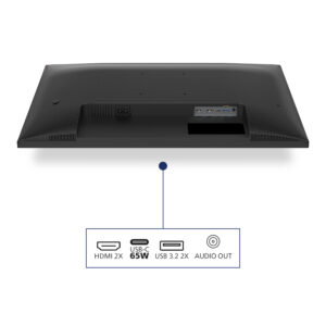 Philips 27E1N1900AE - 1000 Series - LED-skærm - 27"" - 3840 x 2160 4K UHD (2160p) @ 60 Hz - IPS - 350 cd/m² - 1000:1 - HDR10 - 4 ms - 2xHDMI, USB-C - højtalere - sort - Billede 4
