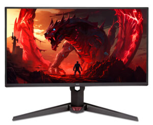 Acer Nitro XV270UF3bmiiprx - XV0 Series - LED-skærm - gaming - 27"" - 2560 x 1440 QHD @ 320 Hz - IPS - 250 cd/m² - 1000:1 - HDR10 - 0.5 ms - 2xHDMI, DisplayPort - højtalere - sort