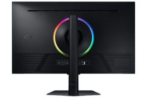 Samsung Odyssey G7 S32DG702EU - G70D Series - LED-skærm - Smart - gaming - 32"" - 3840 x 2160 4K UHD (2160p) @ 144 Hz - Fast IPS - 350 cd/m² - 1000:1 - DisplayHDR 400 - 1 ms - 2xHDMI, DisplayPort - højtalere - sort - Billede 3