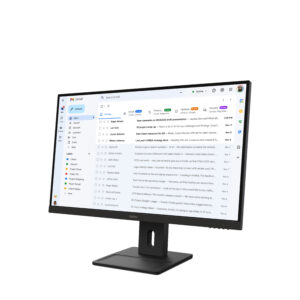 Lenovo ThinkVision E27-40 - LED-skærm - 27"" - 1920 x 1080 Full HD (1080p) - IPS - 300 cd/m² - 1500:1 - 4 ms - HDMI, VGA, DisplayPort - højtalere - ravnsort - Billede 3