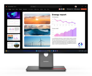 Lenovo ThinkVision P24Q-40 - LED-skærm - 24"" (23.8"" til at se) - 2560 x 1440 QHD @ 120 Hz - IPS - 300 cd/m² - 1500:1 - HDR10 - 4 ms - HDMI, DisplayPort - ravnsort
