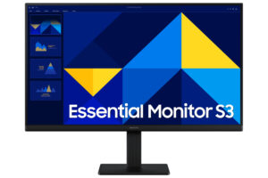 Samsung S24D300GAU - S30GD Series - LED-skærm - 24"" - 1920 x 1080 Full HD (1080p) @ 100 Hz - IPS - 250 cd/m² - 1000:1 - 5 ms - HDMI, VGA - sort - Billede 2