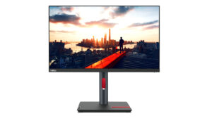 Lenovo ThinkVision P24h-30 - LED-skærm - 24"" (23.8"" til at se) - 2560 x 1440 QHD @ 60 Hz - IPS - 300 cd/m² - 1000:1 - 4 ms - HDMI, DisplayPort, USB-C - ravnsort - for ThinkPad P15 Gen 2 20YQ