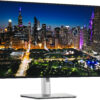 DELL UltraSharp U3225QE, 80 cm (31.5"), 3840 x 2160 pixel, 4K Ultra HD, LCD, 8 ms, Sort, Sølv