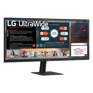 LG UltraWide 29U511A-B - LED-skærm - 29"" - 2560 x 1080 UWFHD @ 100 Hz - IPS - 250 cd/m² - 1000:1 - HDR10 - 1 ms - HDMI, DisplayPort - sort - Billede 5