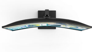 HP P34hc G4 - P-Series - LED-skærm - kurvet - 34"" - 3440 x 1440 WQHD @ 60 Hz - VA - 250 cd/m² - 3500:1 - 5 ms - HDMI, DisplayPort, USB-C - højtalere - sort - Billede 5