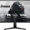 iiyama G-MASTER Black Hawk GC2781HSU-B1 - LED-skærm - gaming - kurvet - 27"" - 1920 x 1080 Full HD (1080p) @ 144 Hz - VA - 350 cd/m² - 4000:1 - 1 ms - HDMI, DisplayPort - højtalere - sort