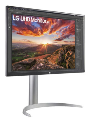 LG 27UP850K-W - LED-skærm - 27"" - 3840 x 2160 4K UHD (2160p) - IPS - 400 cd/m² - 1200:1 - DisplayHDR 400 - 5 ms - 2xHDMI, DisplayPort, USB-C - højtalere - Billede 4