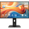 MSI PRO MP275PGDE - LED-skærm - 27"" - 1920 x 1080 Full HD (1080p) @ 100 Hz - IPS - 300 cd/m² - 1000:1 - 1 ms - 2xHDMI, VGA, DisplayPort - højtalere