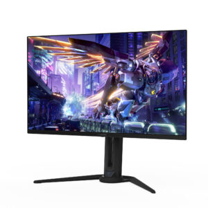 AORUS FO32U2P - OLED-monitor - gaming - 32"" (31.5"" til at se) - 3840 x 2160 4K @ 240 Hz - 1000 cd/m² - 1500000:1 - DisplayHDR 400 True Black - 0.03 ms - 2xHDMI, 2xDisplayPort, Mini DisplayPort, USB-C - højtalere - Billede 2