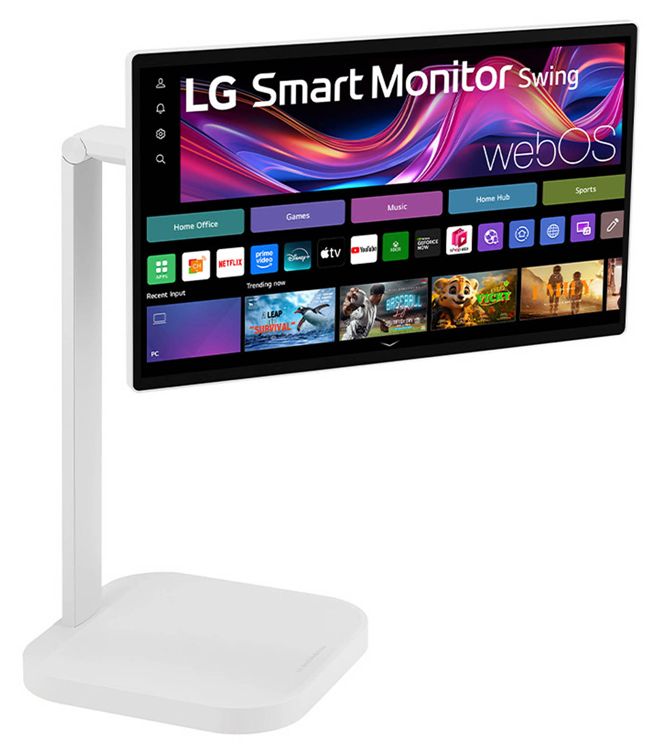 LG 32U889SA-W computerskærm 80 cm (31.5") 3840 x 2160 pixel 4K Ultra HD LCD Berøringsskærm Kiosk Hvid - Billede 3