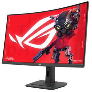 ASUS ROG Strix XG32WCS - LED-skærm - gaming - kurvet - 32"" - 2560 x 1440 QHD @ 180 Hz - Rapid VA - 400 cd/m² - 3500:1 - DisplayHDR 400 - 1 ms - HDMI, DisplayPort, USB-C - sort - Billede 5