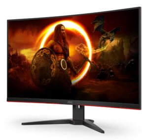 AOC Gaming C32G2ZE/BK - LED-skærm - gaming - kurvet - 32"" (31.5"" til at se) - 1920 x 1080 Full HD (1080p) @ 240 Hz - VA - 300 cd/m² - 3000:1 - 1 ms - 2xHDMI, DisplayPort - sort - Billede 4