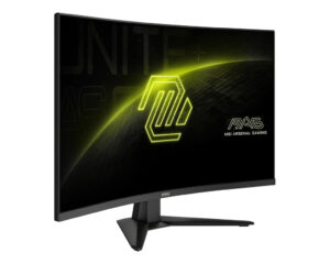 MSI MAG 325CQF - LED-skærm - gaming - kurvet - 32"" (31.5"" til at se) - 2560 x 1440 WQHD @ 180 Hz - Rapid VA - 300 cd/m² - 3500:1 - 0.5 ms - 2xHDMI, DisplayPort, USB-C - sort - Billede 3