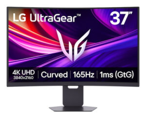 LG UltraGear 37G800A-B - LED-skærm - gaming - 37"" - 3840 x 2160 4K @ 165 Hz - VA - 400 cd/m² - 4000:1 - DisplayHDR 600 - 1 ms - 2xHDMI, DisplayPort - højtalere