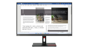 Lenovo ThinkVision S27i-30 - LED-skærm - 27"" - 1920 x 1080 Full HD (1080p) @ 100 Hz - IPS - 300 cd/m² - 1300:1 - 4 ms - 2xHDMI, VGA - stormgrå
