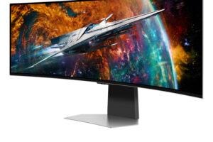 Samsung G95SC computerskærm 124,5 cm (49") 5120 x 1440 pixel Dual QHD OLED Sølv - Billede 3