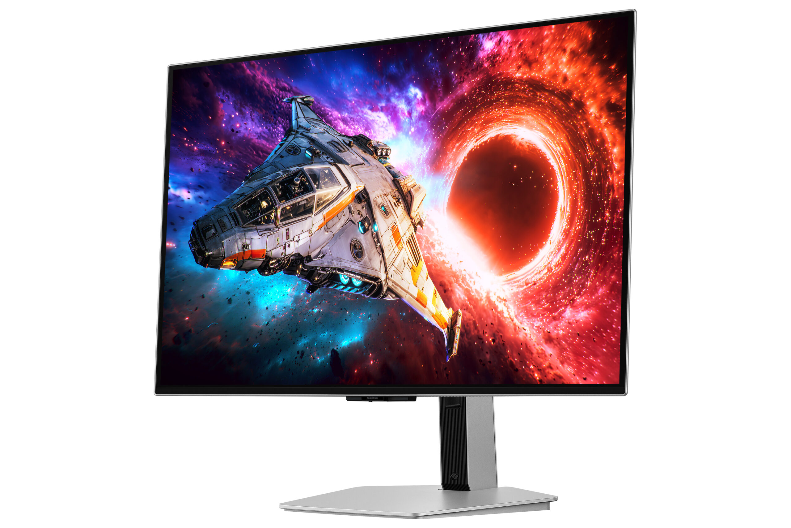 Samsung G80SH computerskærm 81,3 cm (32") 3840 x 2160 pixel 4K Ultra HD OLED Sølv - Billede 4