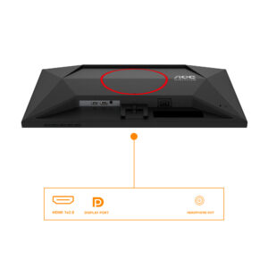 AOC Gaming Q24G4RE - LED-skærm - gaming - 24"" (23.8"" til at se) - 2560 x 1440 QHD @ 180 Hz - Fast IPS - 300 cd/m² - HDR10 - 0.5 ms - HDMI, DisplayPort - Billede 3