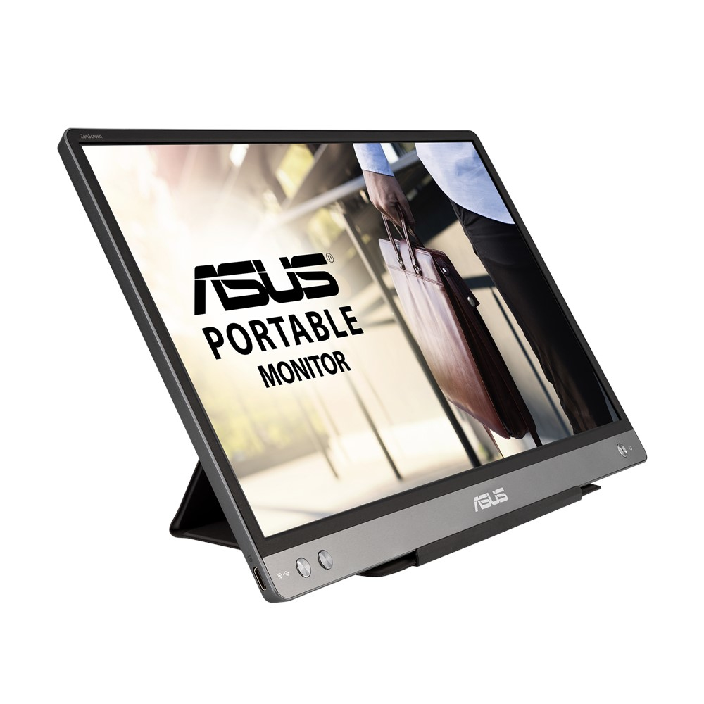 ASUS ZenScreen MB14AC - LED-skærm - 14"" - bærbar - 1920 x 1080 Full HD (1080p) - IPS - 220 cd/m² - 700:1 - 5 ms - USB-C - mørkegrå - Billede 2