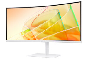 Samsung ViewFinity S6 S34C650TAU - S65TC Series - LED-skærm - kurvet - 34"" - 3440 x 1440 UWQHD @ 100 Hz - VA - 350 cd/m² - 3000:1 - HDR10 - 5 ms - 2x Thunderbolt 4, HDMI, DisplayPort - højtalere - varm hvid - Billede 5