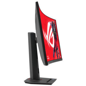 ASUS ROG Strix XG32WCMS - LED-skærm - gaming - kurvet - 32"" (31.5"" til at se) - 2560 x 1440 QHD @ 280 Hz - Rapid VA - 400 cd/m² - 4000:1 - DisplayHDR 400 - 1 ms - HDMI, DisplayPort, USB-C - sort - Billede 5
