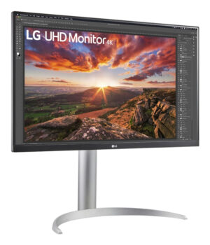 LG 27UP850K-W - LED-skærm - 27"" - 3840 x 2160 4K UHD (2160p) - IPS - 400 cd/m² - 1200:1 - DisplayHDR 400 - 5 ms - 2xHDMI, DisplayPort, USB-C - højtalere - Billede 3