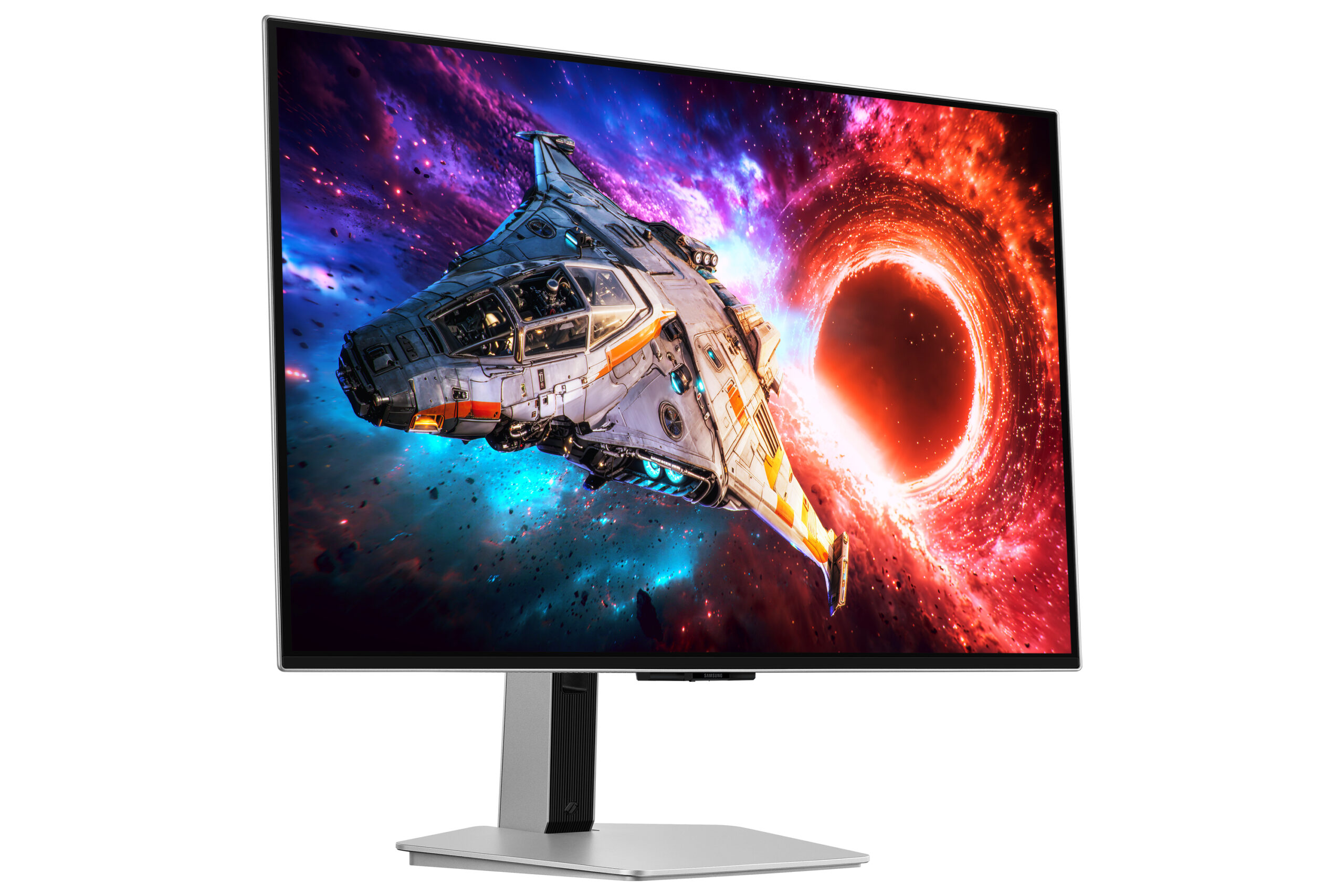 Samsung G80SH computerskærm 81,3 cm (32") 3840 x 2160 pixel 4K Ultra HD OLED Sølv - Billede 5