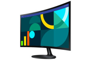 Samsung S24D364GAU - S36GD Series - LED-skærm - kurvet - 24"" - 1920 x 1080 Full HD (1080p) @ 100 Hz - VA - 250 cd/m² - 3000:1 - 4 ms - HDMI, VGA - sort - Billede 2